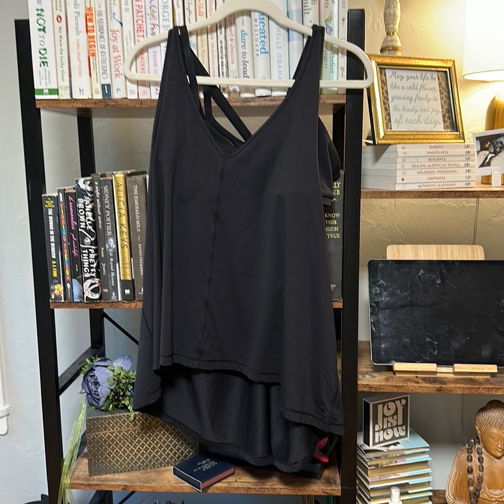 Lululemon asymmetrical bra/tank